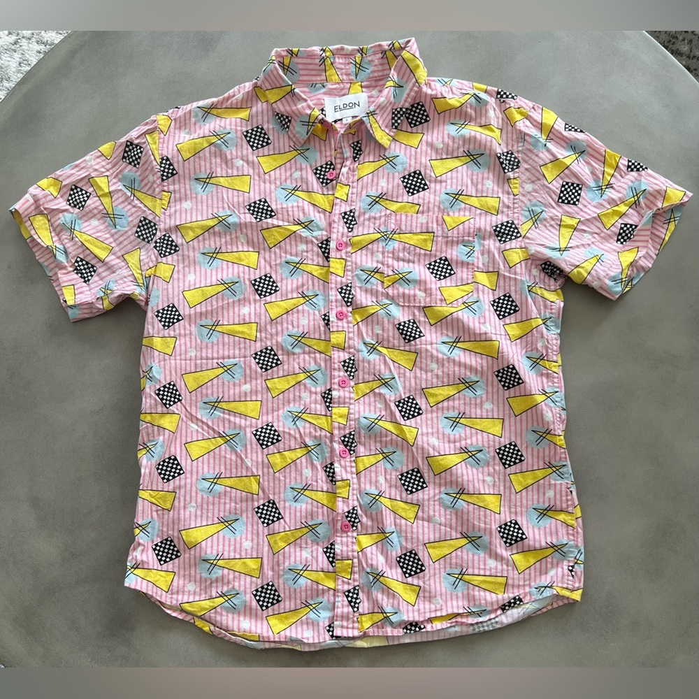 Rare Retro Inspired Eldon Men’s Shirt in Size Large